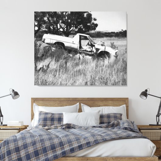 End of the Journey Canvas Afdruk (Insitu (Slaapkamer))