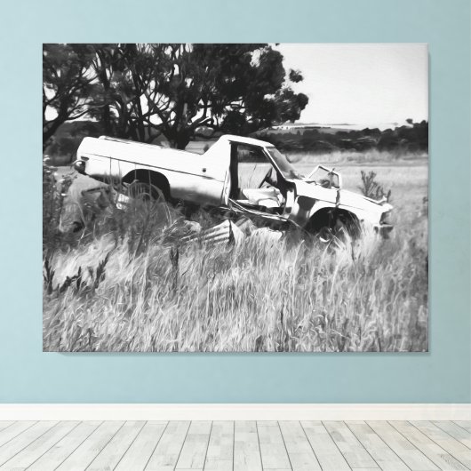 End of the Journey Canvas Afdruk (Insitu (Houten vloer))