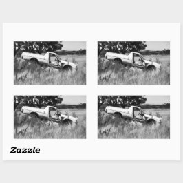 End of the Journey Rechthoekige Sticker