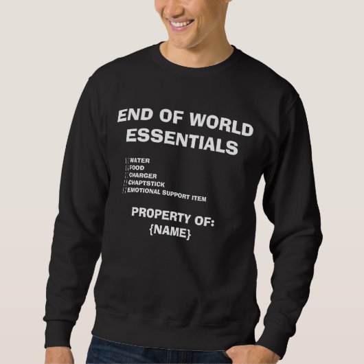 End of Word - T-shirt (Voorkant)