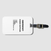 End of World Bagagelabel (Voorkant (horizontaal))