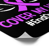 End Overdose My Mom's Wings Bedekken Mijn Hart Paa Poster (Hoek)
