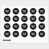 End Overdose Support Squad Overdose Awareness 1 Ronde Sticker (Vel)