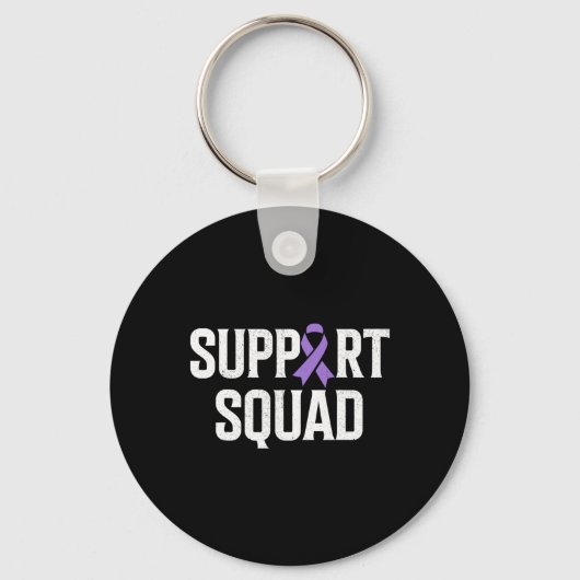 End Overdose Support Squad Overdose Awareness 1  Sleutelhanger (Voorkant)
