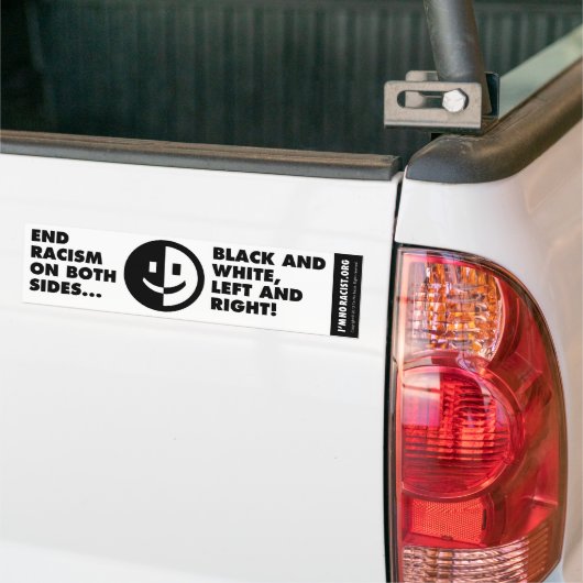 End Racism Bumpersticker (Op Truck)