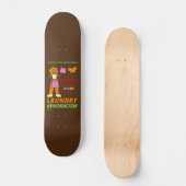 "END RACISM" PERSOONLIJK SKATEBOARD (Voorkant)
