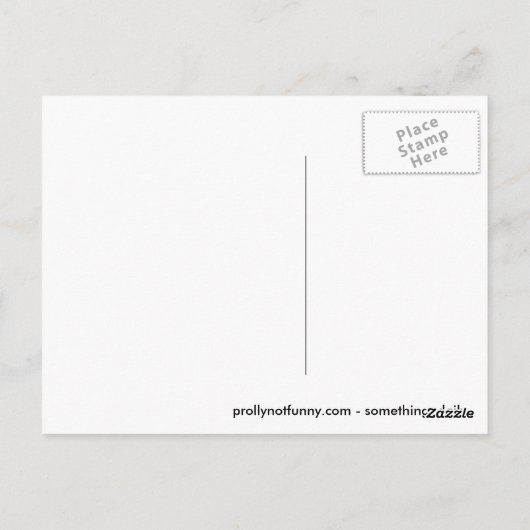 End Robot Child Abuse Briefkaart (Achterkant)