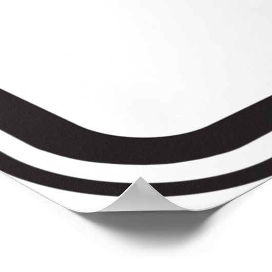 End School Zone Road Sign Poster (Hoek)