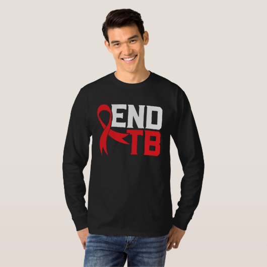 End TB Tuberculosis Warrior Tuberculosis Awareness T-shirt (Voorkant volledig)