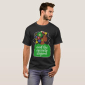 End The Anxiety Stigma Mental Health Black Woman A T-shirt (Voorkant volledig)