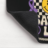 End The Stigma Save A Life Groovy Overdose Awarene Muismat (Hoek)