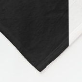 END ZONE Forest Green Yellow Black Racing Stripes Fleece Deken (Hoek)