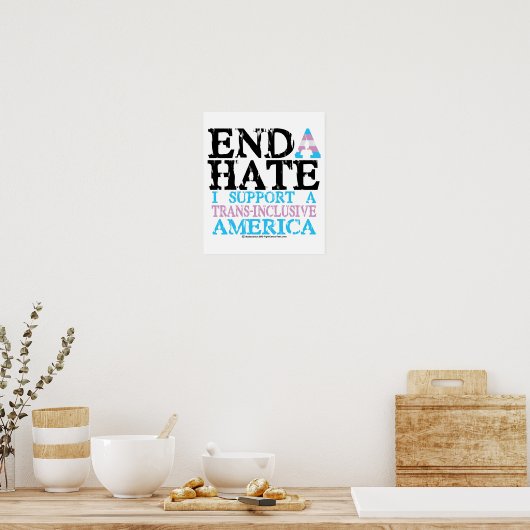 ENDA HATE POSTER (Keuken)