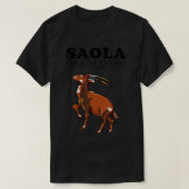Endangered Species Day 2022 Theme - SAOLA The Asia T-shirt (Design voorkant)