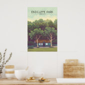 Endcliffe Park Sheffield Reisposter Poster (Keuken)