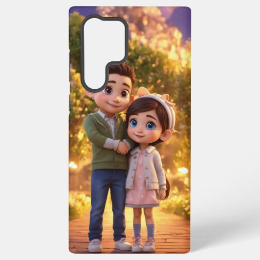 Endearing baby's Telefoon Hoesjes Samsung Galaxy Hoesje (Achterkant)