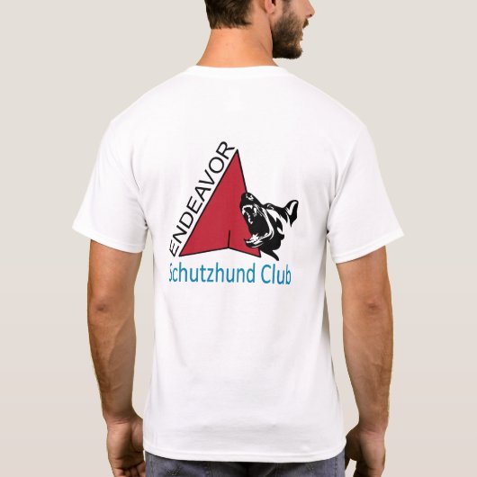 Endeavor Schutzhund Club Logo Short Sleeve Shirt (Achterkant)