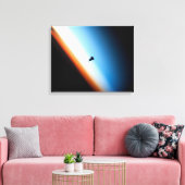 Endeavour Sunset Silhouet Canvas Afdruk (Insitu (Woonkamer))