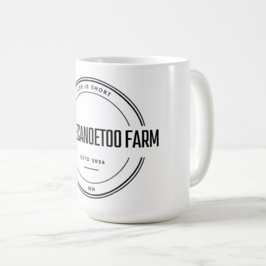 Endekanoenook Boerderij Koffiemok (Voorkant rechts)