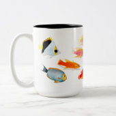 Endemic Hawaiian Fishes, Special Edition Tweekleurige Koffiemok (Links)