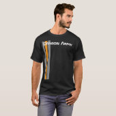 Ender's Game Dragon Army (zwart) T-shirt (Voorkant volledig)