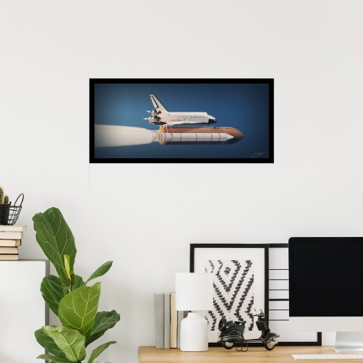 Endevour Spaceshuttle Poster