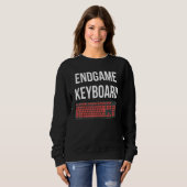 Endgame Mechanical Keyboard PC Gaming Meme Trui (Voorkant volledig)