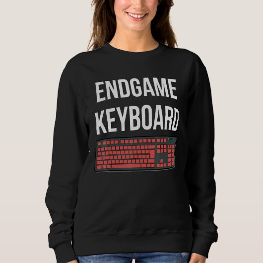 Endgame Mechanical Keyboard PC Gaming Meme Trui (Voorkant)
