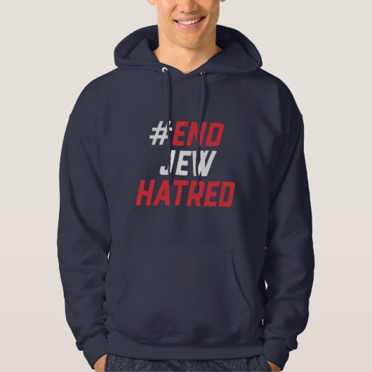 #EndJewHatred Klassieke rally hoodie (Voorkant)