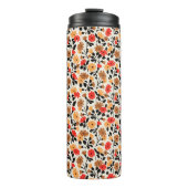 Endleaves of Art floral pattern Thermosbeker (Voorkant)