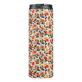 Endleaves of Art floral pattern Thermosbeker (Achterkant)