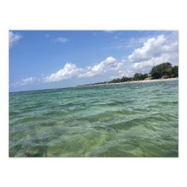 Endless Blue – Indische Oceaan kustfoto-afdruk Foto Afdruk