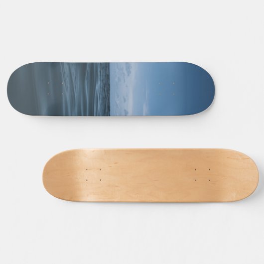 Endless Blue Ocean Waves 1 Persoonlijk Skateboard (Horizontaal)