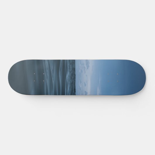 Endless Blue Ocean Waves 1 Persoonlijk Skateboard (Horizontaal)