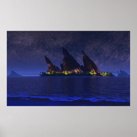 Endless Blue (Starlight) Poster (Voorkant)