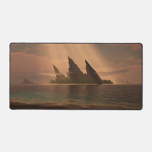 Endless Blue (Sunbeam) Bureaumat (Voorkant)