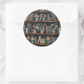  Endless Books Retro Ronde Sticker (Tas)