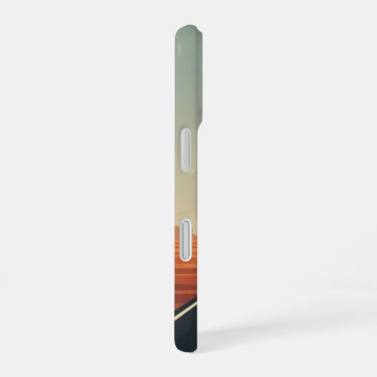 Endless Desert Highway iPhone 16 Hoesje (Rechterkant)