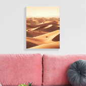 Endless Desert Horizons Wall Panel Canvas Afdruk (Insitu (Woonkamer))