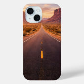 Endless Desert Road Case-Mate iPhone Case (Achterkant)