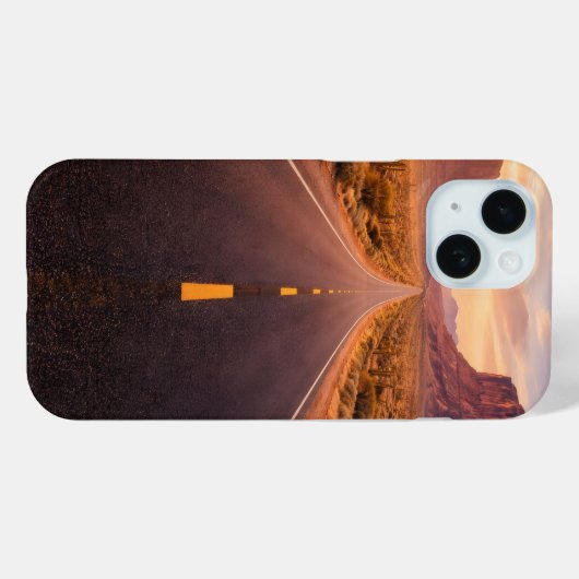 Endless Desert Road Case-Mate iPhone Case (Achterkant (horizontaal))