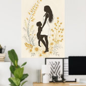  Endless Embrace – Mother and Child VII Poster (Thuiskantoor)