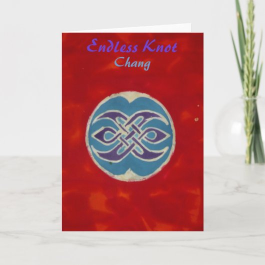 Endless Knot Chang Kaart (Voorkant)