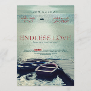 ENDLESS LOVE poster filmstijl Kaart