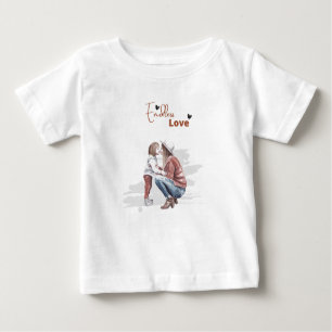 Endless Love Print Modern Wit Baby Tshirt