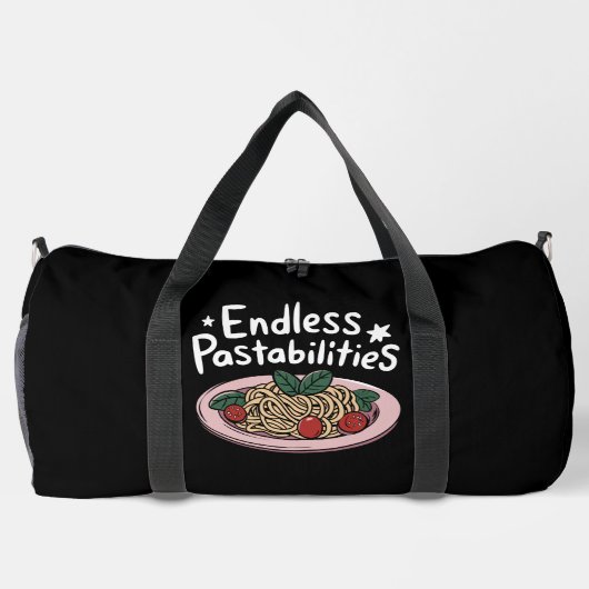 Endless Pastabilities Fun Pasta Dish Plunjezak (Achterkant)
