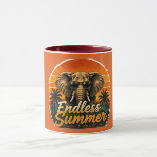 Endless Summer Olifant Beker Rood Mok