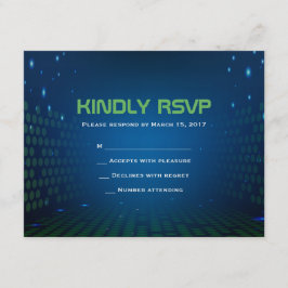 ENDLESS VIDEO GAMING Bar Mitzvah Reply Card RSVP Kaartje