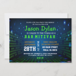 ENDLESS VIDEO GAMING Bar Mitzvah uitnodiging