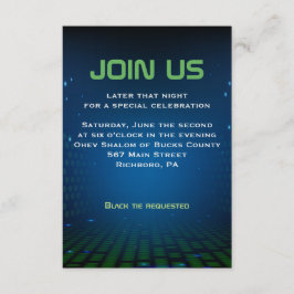 ENDLESS VIDEO GAMING Bar Mitzvah Uitnodiging